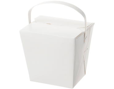 [CA-PFP032WH-Z] 32oz Food Pail with handles | White