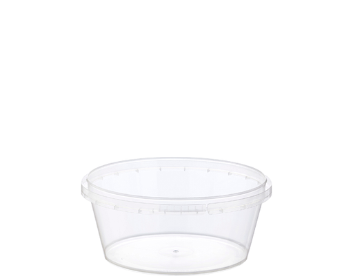 [CA-LS360-Z] 360ml Locksafe® Round Container | Clear