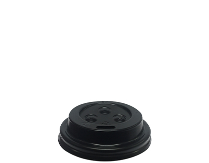 [CA-HCSLID4B-Z] Espresso lid to suit 4oz cups (62mm Ø) | Black