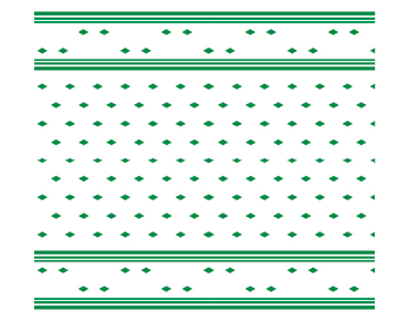 [CA-TCDPG30-z] Tablecloth Paper 1.117M x 30M Pine Green