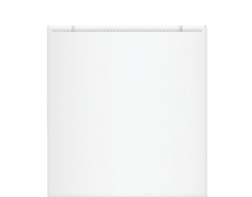 [FBWMILL-z] Bag Paper Satchel White Millinery Large