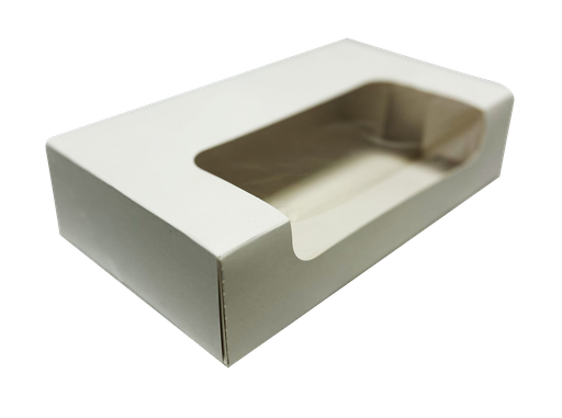 [CA-WPBL-WHT] Large Window Pastry Box