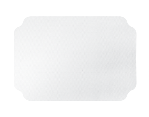 [PA-4P1W] Placemat Paper 240x350mm White Ritz design
